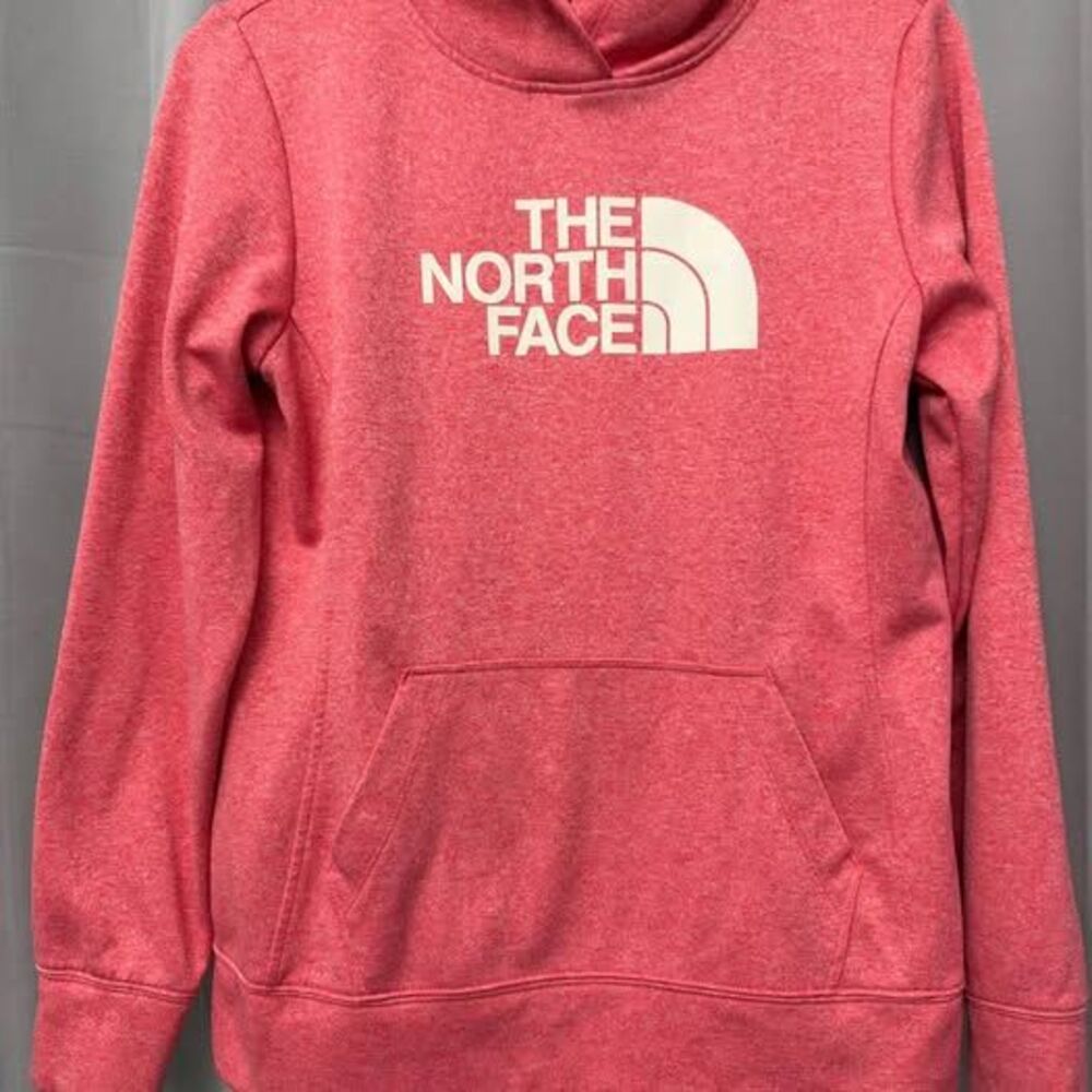 The North Face Half Dome Logo Pullover Hoodie - Women's Medium (Pink Heather)
